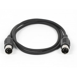 MIDI CABLE W/5 PIN DIN PLUG 3FT