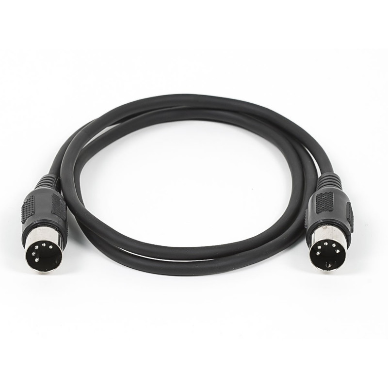 MIDI CABLE W/5 PIN DIN PLUG 3FT