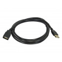 USB CABLE, A TO A, M/F, 5M (15FT)