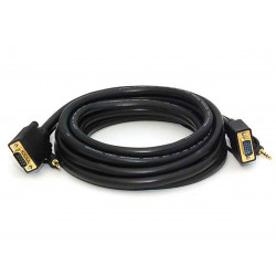 CABLE VGA - VGA W/3.5MM (M/M) 15FT