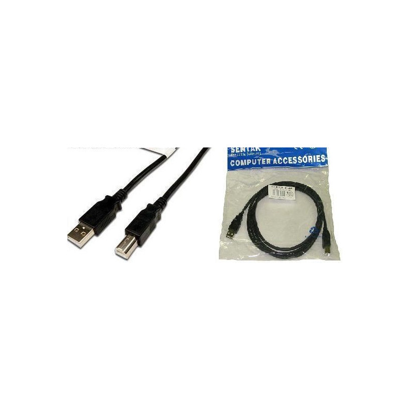 USB CABLE, A TO B, M/M, 3M(10FT)