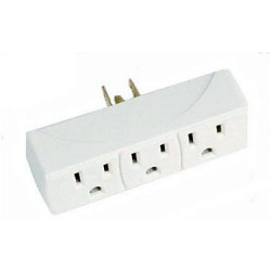 POWER OUTLET 1-IN 3 OUT RECTANGULAR SHAPE