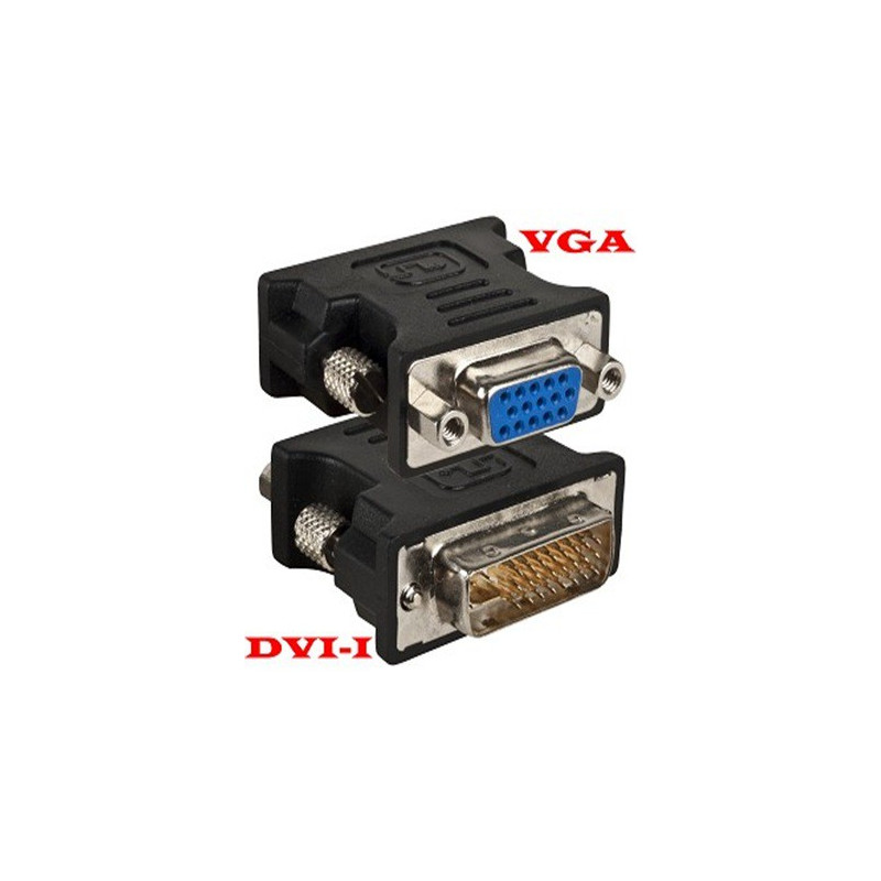 DVI(I) (M) - VGA (F) ADAPTOR 24 + 5