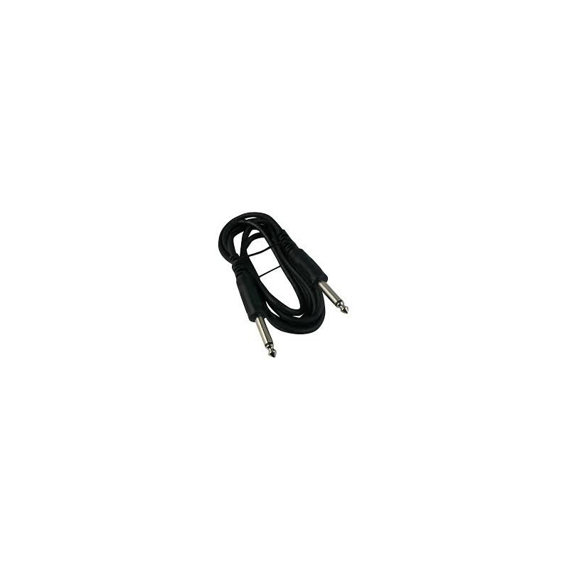 AUDIO CABLE, 1/4" TO 1/4" MONO,P-P 5M(16.5FT)