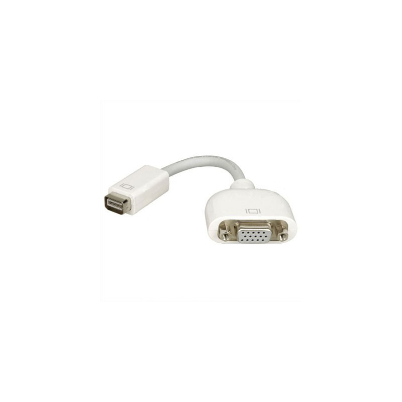 MINI DVI TO VGA ADAPTER CABLE ( for iMAC)