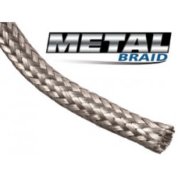 BRAIDED SLEEVING, TINNED COPPER 1/4", MBN0.25SV