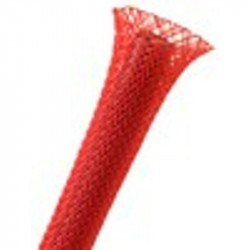 BRAIDED SLEEVING, PET 1/2",...