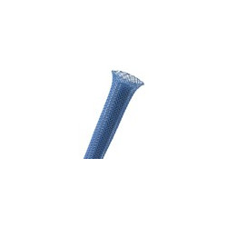 BRAIDED SLEEVING, PET 1/2", PTN0.50BL, BLUE