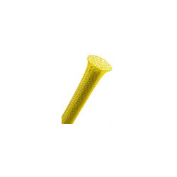 BRAIDED SLEEVING, PET 3/4", PTN0.75YL, YELLOW