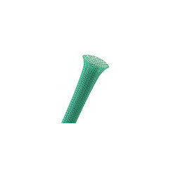 BRAIDED SLEEVING, PET 3/4" PTN0.75GN, GREEN