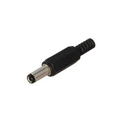 DC POWER PLUG 2.5MM X5.5X12MM (LONG) SLF-3903B