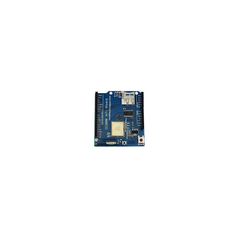 CC3000 WIFI SHIELD MODULE W/ MICRO SD CARD SLOT