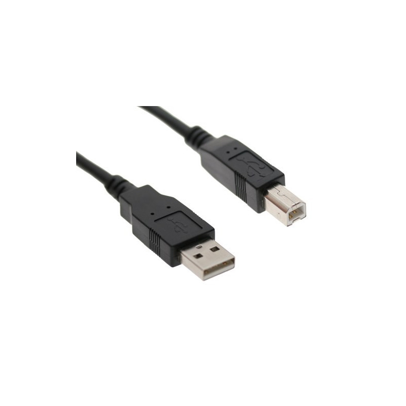 USB CABLE, A TO B, M/M, 2M(6FT)