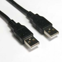 USB CABLE, A TO A, M/M, 1.5M(5FT)