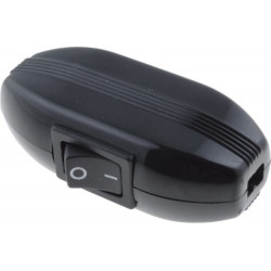 INLINE ROCKER SWITCH - BLACK