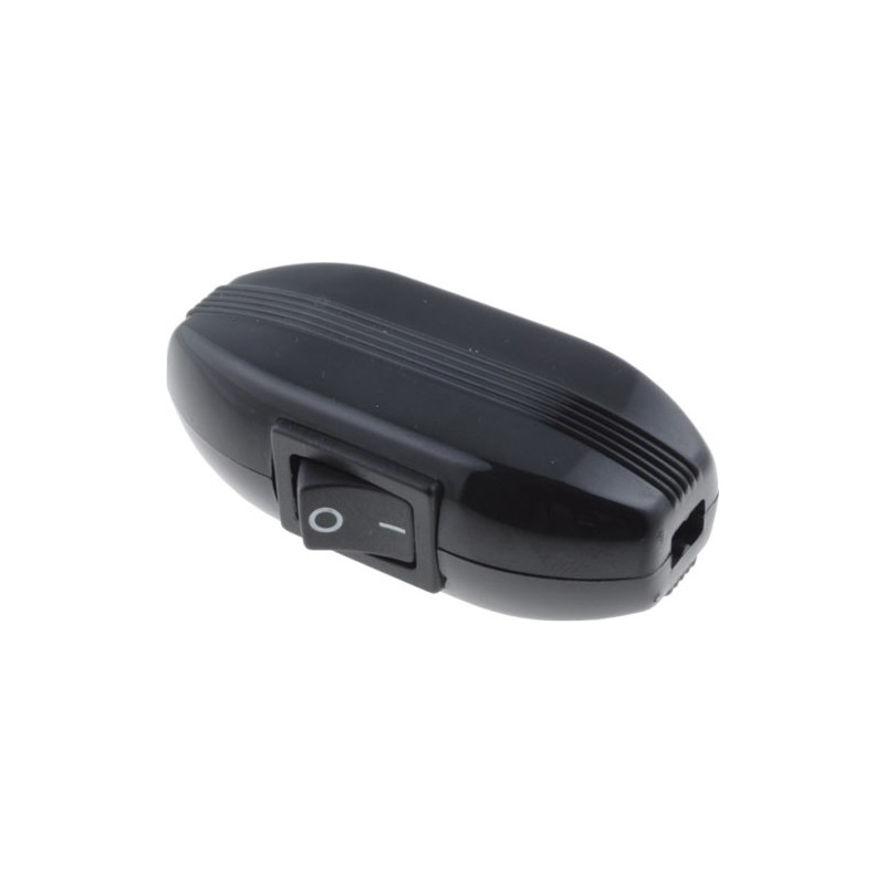 INLINE ROCKER SWITCH - BLACK