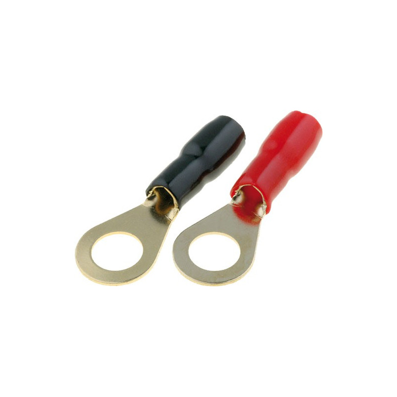 RING CONNECTOR TYPE NO.10 12-10AWG GOLD PLATED SET