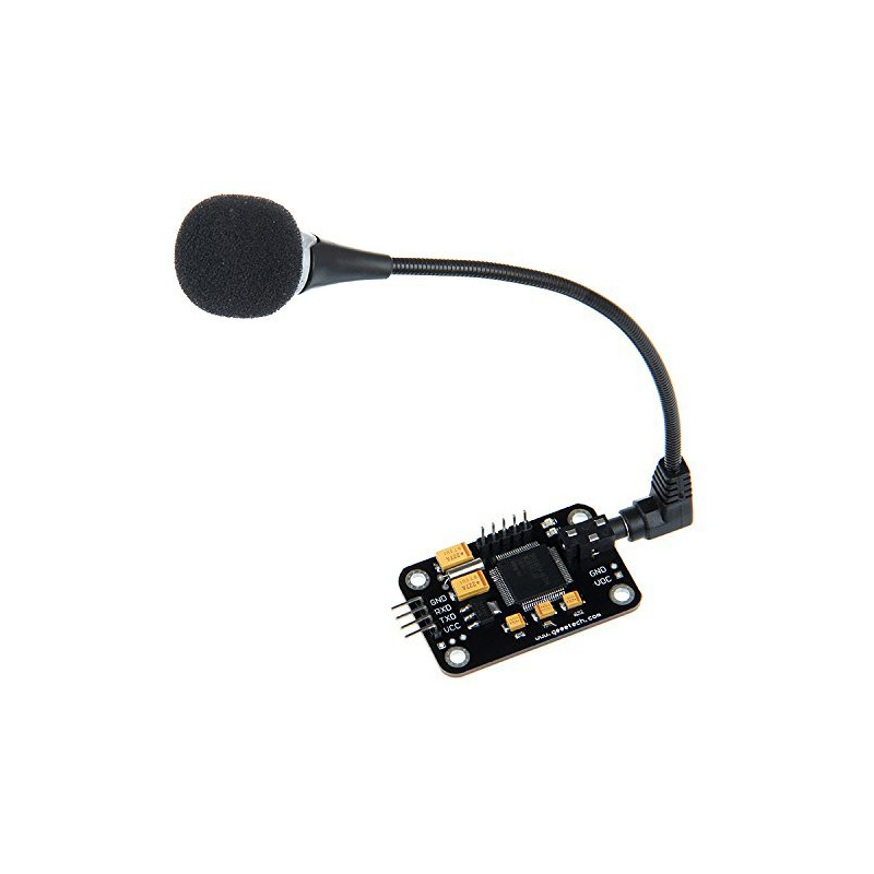 VOICE RECOGNITION MODULE W/MIC TTL TO UART