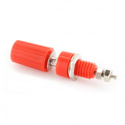 CONNECTORS, BINDING POST, 12MM, RED SLF-2064