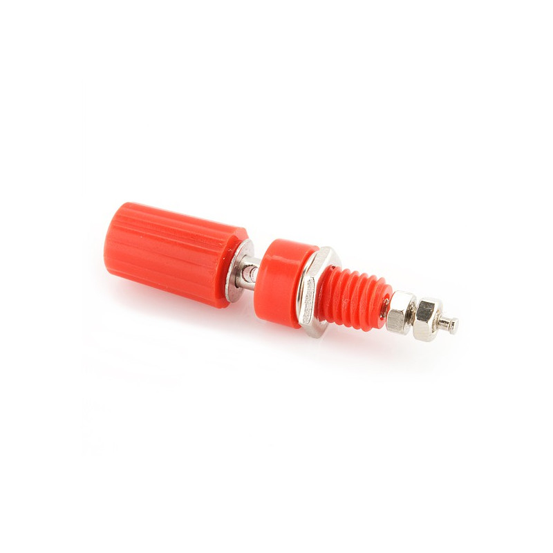 CONNECTORS, BINDING POST, 12MM, RED SLF-2064