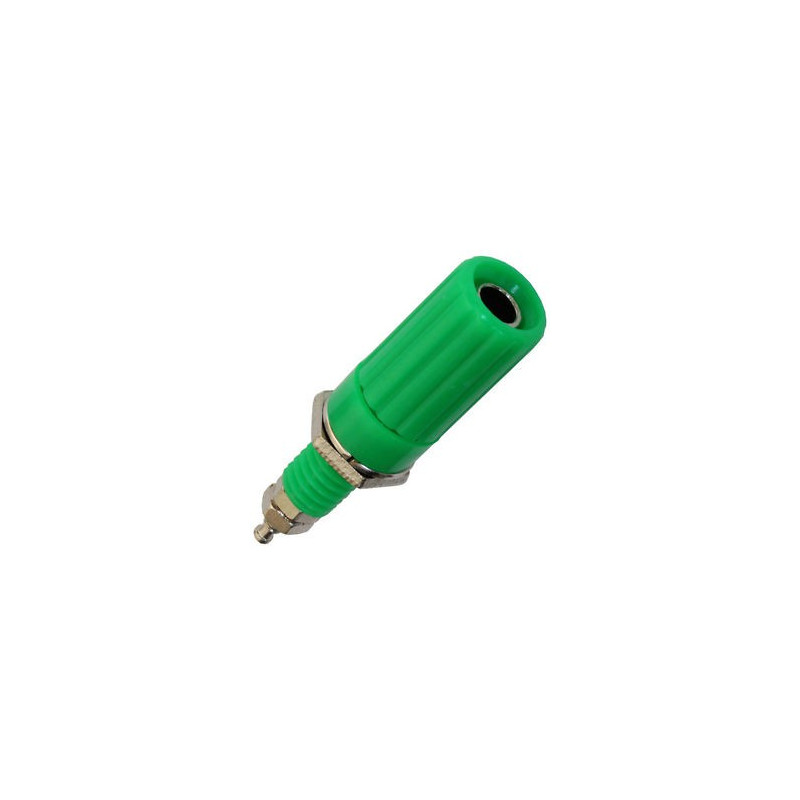 CONNECTORS, BINDING POST, 12MM, GREEN SLF2064G