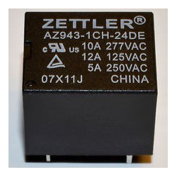 POWER RELAY, AZ942H-1C-18DT, SPDT 18V 12A