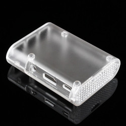 ENCLOSURE, RASPBERRY PI 2/B+ CASE,  ABS ,CLEAR