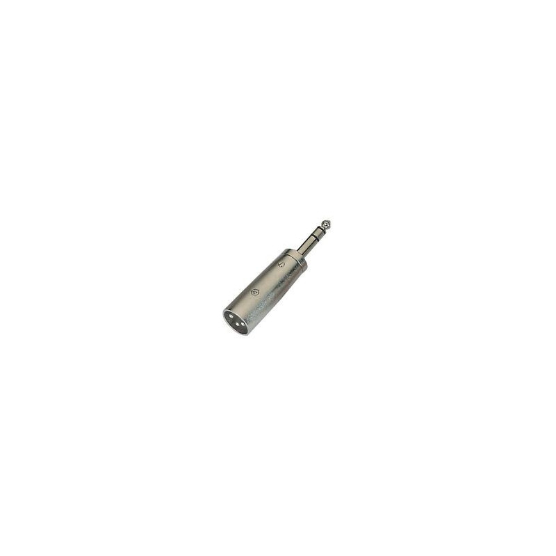 1/4" STEREO TO XLR 3-PIN MALE ADAPTOR SLF-5853