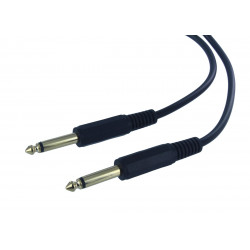 AUDIO CABLE, 1/4" TO 1/4" MONO, 15M