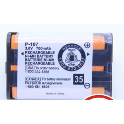 BATTERIES HHR-P107 NIMH 3.6V 700MA