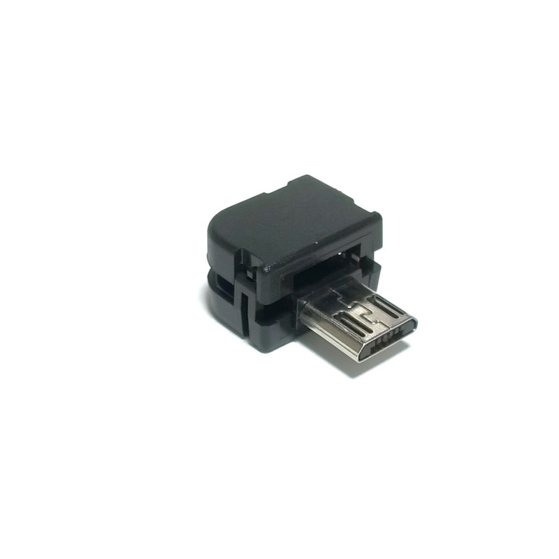 USB DIY CONNECTOR SHELL - TYPE B R/A MICRO-B PLUG
