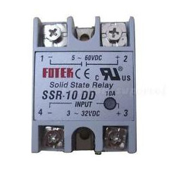 SOLID STATE RELAY,DC/DC,3-32VDC I/P,10A