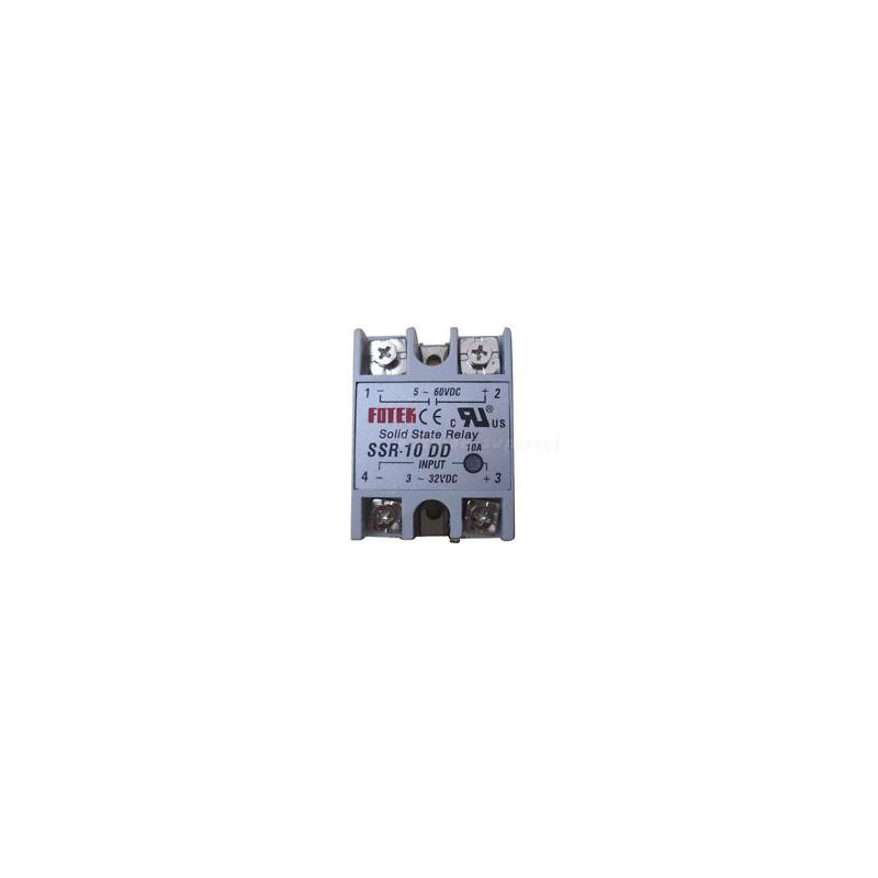 SOLID STATE RELAY,DC/DC,3-32VDC I/P,10A