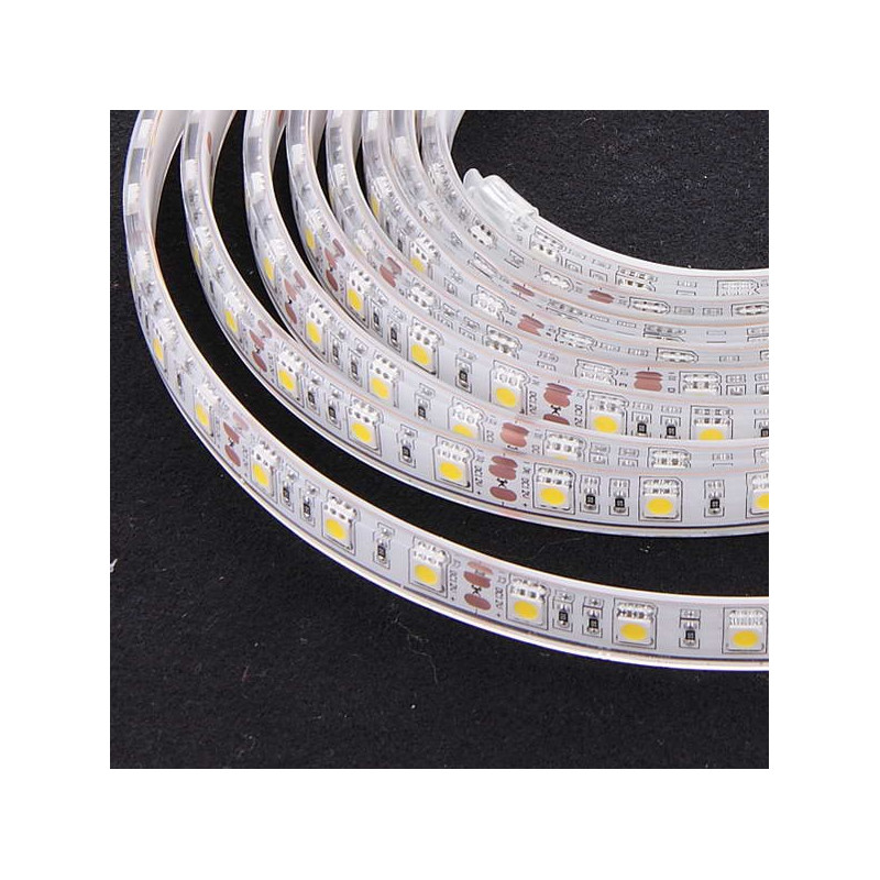 LED STRIP, 5050, 12V, W/ TUBE, WARM WHITE 2800K