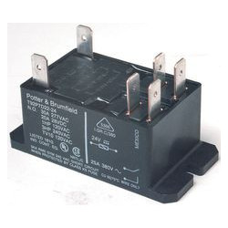 POWER RELAY, DPDT, 24VAC...