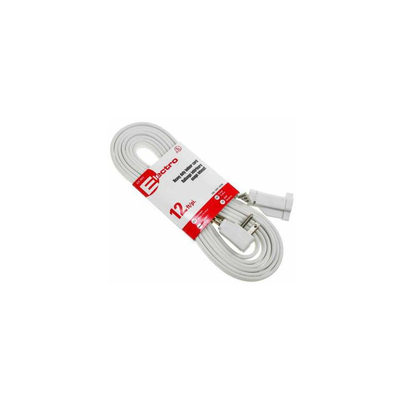 POWER EXTENSION CORD, 3 PRONG, R/A 12FT