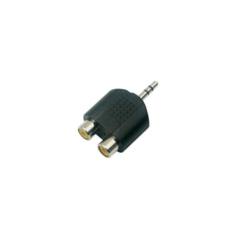 3.5MM ST PLUG/ 2XRCA JACK SLF-3512