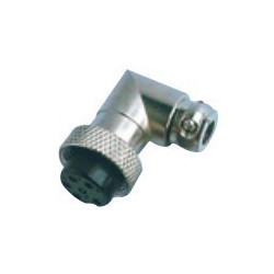 PLUG & JACK, DIN, METAL, RIGHT ANGLE, 5P, (F)