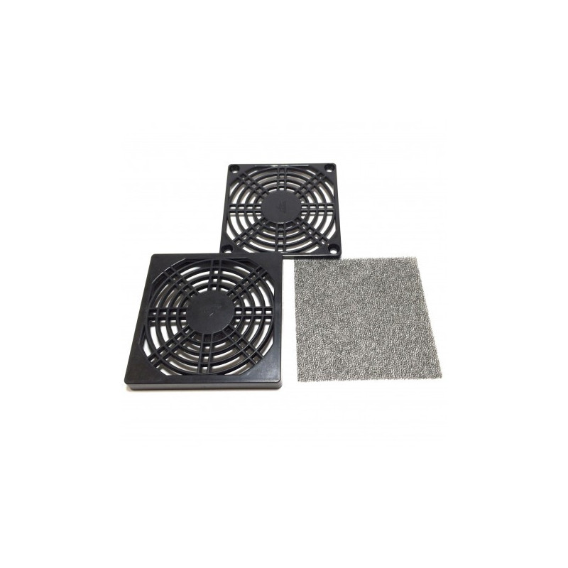 FAN FILTER  GUARD 90MMX90MM PLASTIC