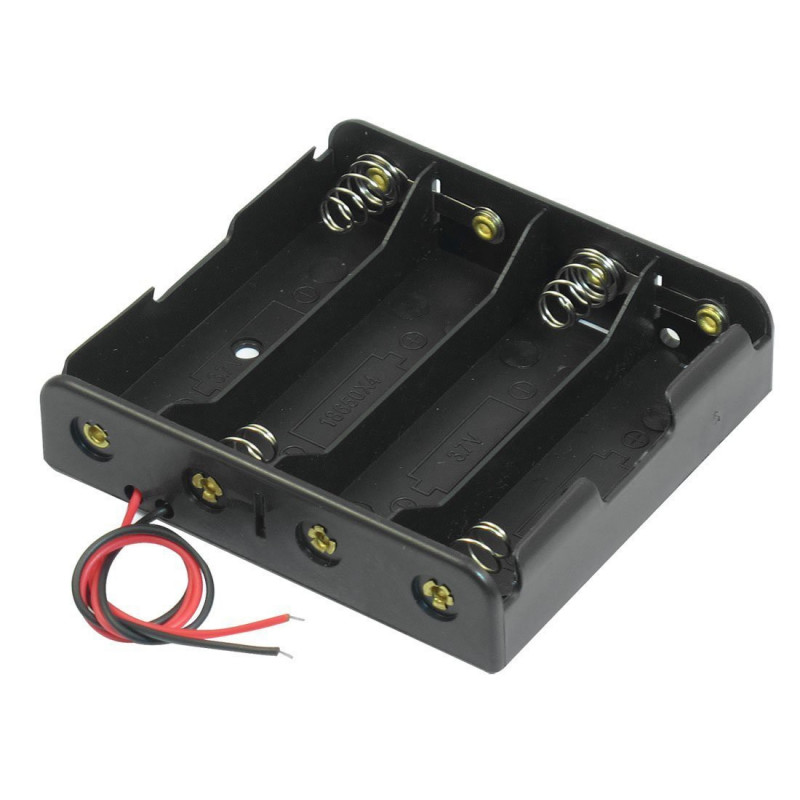 BATTERY HOLDER LC18650 3.7V x 4