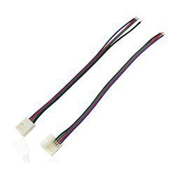 CONNECTOR, 5050, SINGLE-SIDED, CLIP-ON, RGB
