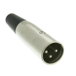 XLR CONNECTOR, 3-PIN MALE,...