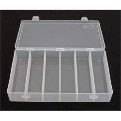 PLASTIC BOX 1212, 203X102X37MM