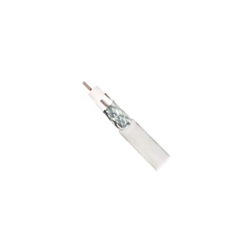 RG-6 TV CABLE FT4 WHITE PER FT