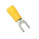 SPADE CONNECTOR, SV5.5-8, 5/16" (8.4mm) STUD, 12-10AWG, 10PCS/PKG