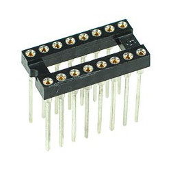 IC SOCKET 16-PIN WRAPING