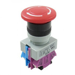 PUSH BUTTON EMERGENCY ALEPB-22 1NO+1NC