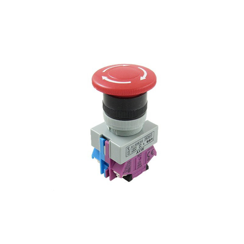 PUSH BUTTON EMERGENCY ALEPB-22 1NO+1NC