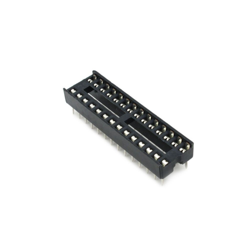 IC SOCKET 28-PIN SKINNY TYPE 3PCS