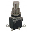 PUSH BUTTON, DPDT, FOOT SWITCH, ON-OFF, SOLDER LUG, PB-4066B